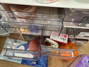 得力（deli）三层抽屉桌面收纳盒 办公文具化妆品分区收纳透明可视 大号PK137 实拍图