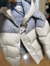 巴拉巴拉儿童羽绒服2024新款冬男童女童连帽外套面包服亲子装208424107247 实拍图