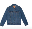 Levi's李维斯情侣同款美式经典复古休闲时尚潮牌修身牛仔夹克外套 深蓝色 S 实拍图