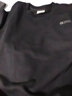 乔丹加绒卫衣男外套秋冬季保暖长袖圆领套头衫针织上衣运动服 黑色 加绒-349B【推荐】 5XL 实拍图