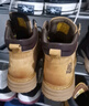 Dickies马丁靴男靴2025秋冬情侣款靴子男女大黄靴百搭加绒增高工装靴男鞋 土黄加绒 42 【偏大一码，适合运动鞋43】 实拍图