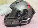 睿觅（RYMIC）摩托车头盔全盔3C认证专业机车骑行头盔四季男女977红黑灰L 实拍图