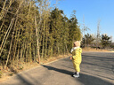 迷你巴拉迷你小蛋仔儿童羽绒服连体男女童宝宝冬日保暖萌趣外套24年冬季新 蜜糖黄31214 90 实拍图