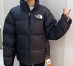 北面（The North Face）美版1996Nuptse男女款羽绒服潮牌经典户外700蓬-鸭/鹅绒随机发 NF0A3C8D男款LE4-黑色 L 实拍图