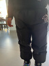 雪中飞儿童羽绒裤冬季男童中大童加厚运动羽绒裤黑色110cm 实拍图