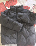 百图betu女装秋季新款羽绒服立领轻薄羽绒服夹克式短外套2409T07 黑色 XS 实拍图