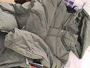 京东京造羽绒服男鸭绒加厚防寒工装面包服短款冬季外套衣服 橄榄绿 S 实拍图