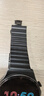 码仕适用华为手表表带Watch5/4/3/GT5/4/3/2/Pro/荣耀Magic2保时捷精钢黑色22mm 实拍图