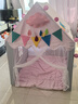 小斑鸠（little dove）儿童帐篷室内游戏屋/女孩公主房玩具屋礼物 粉色小屋(含加厚地垫) 实拍图