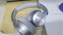 勒姆森（LASMEX）HB-80头戴式耳机无线蓝牙连接包耳HiFi音乐耳机主动降噪高颜值穿搭数码运动耳机游戏模式一机双联 银灰色 实拍图