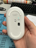 罗技（Logitech）时尚系列LOGITECH PEBBLE无线蓝牙鼠标办公静音鼠标鹅卵石双模鼠标Mac ipad鼠标 家用时尚小巧便携 小刘鸭-摸鱼白 实拍图
