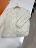 雅鹿羽绒内胆短款内搭轻薄款羽绒服女宽松冬季保暖外套 米色-2309款 165（建议110-125斤） 实拍图