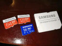 三星（SAMSUNG）256GB TF(MicroSD)存储卡 超高速PRO深蓝卡 4K超高清 适用游戏机无人机 读速200MB/s写速130MB/s 实拍图