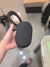 丰帆 适用华为freelace Pro2收纳包beats FLEX 荣耀亲选Lchse颈挂运动耳机盒保护套硬壳 黑色牛仔布盒 实拍图