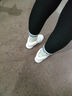 361°运动鞋女秋冬季高帮保暖加绒增高小白休闲板鞋子女682146606A-8 实拍图