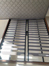 全友家居 新中式功能板式布艺软包床头1.5米x2米主卧室实木脚双人大床 实拍图