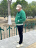 安踏男裤运动裤子男士夏季直筒针织透气跑步健身训练休闲长裤卫裤子男 【夏季轻薄透气直筒裤】logo款/黑-1 2XL (185) 适合160-170斤 实拍图