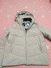 美津浓（MIZUNO）ESSENTIAL系列 男女同款连帽防风拒水羽绒服 0XL码 实拍图