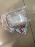 Glasslock耐热钢化玻璃保鲜盒微波炉加热饭盒学生上班族便当盒粉色700ml  实拍图