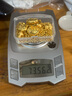 周六福18K金耳环女 彩金耳环耳饰生日礼物 黄18K金 一对  实拍图