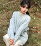 蝶娇诺卫衣女装2025新款韩版春季穿搭女套装小个子奶系秋冬休闲衣服裤子 毛衣+裤子 套装 M 实拍图