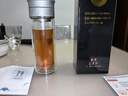 JRINKTEEA茶水分离玻璃杯大容量茶仓车载过滤泡茶水杯男女喝茶杯定制 Q8冰裂银（316不锈钢茶仓） 350ml 实拍图