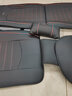适用于2023款上汽大众全新朗逸自动满逸版1.5L全包汽车坐垫四季全包座套皮革耐磨座垫 黑红豪华版五座 实拍图