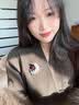 瑞饰界高档月亮水钻胸针女奢华礼盒胸花女西装外套配饰情人节礼物送女友 紫色 实拍图