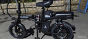 凤凰折叠电动自行车超轻成人助力便携代驾车代步车新国标锂电池电瓶车 尊享版-16重减震-定速巡航-30A纯电90KM 实拍图