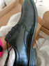 海澜之家HLA皮鞋男士商务休闲秋冬正装德比鞋子男H334/H220 黑色加绒40 实拍图
