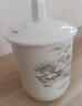 鹏博陶瓷景德镇陶瓷茶杯带盖办公室水杯会议杯家用泡茶瓷器杯子定制LOGO 优等品雪景 实拍图