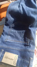 真维斯（JEANSWEST）牛仔裤男加绒2025冬季轻商直筒修身保暖牛仔长裤男蓝色加绒34 实拍图