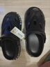 利达妮（TZLDN）洞洞鞋男士夏季外穿户外防滑防臭eva凉鞋踩屎感沙滩包头凉拖鞋男 暗夜黑 45-46 【标准码】 实拍图