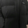 太平鸟男装羽绒服灯芯绒拼接男短款冬季情侣面包服 黑色 XL  实拍图