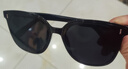 墨镜男女通用新款韩版潮流网红大脸显瘦气质大框太阳镜女 【亮黑】高颜值防晒太阳镜 实拍图