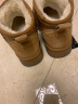 骆驼（CAMEL）雪地靴女时尚美拉德风松糕厚底套筒保暖靴 L24W275654 驼色 36  实拍图