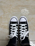 匡威（Converse）男女 ALL STAR常青款 高帮帆布情侣休闲鞋 101010 37码US4.5码 实拍图