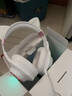 漫步者（EDIFIER）HECATE G2无线7.1版头戴式蓝牙耳机2.4G无线有线三模专业电脑游戏降噪电竞耳麦超长续航听声辨位 白色+可拆卸猫耳 实拍图