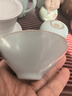 东道汝窑河南非遗茶杯陶瓷功夫茶具开片可养汝瓷主人杯单杯斗笠杯75ML 2021年丑字落款 实拍图