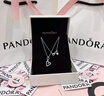 潘多拉（PANDORA）[618]海洋之心项链套装深蓝色闪耀时尚风简约轻奢生日礼物送女友 实拍图