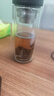 果兹（GUOZI）高硼硅双层玻璃杯加厚防烫隔热便携式水杯茶水分离鹅蛋杯送父亲 实拍图