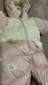 巴拉巴拉婴儿连体衣假两件羽绒服冬装2024外出抱服造型加厚萌208424120211 实拍图