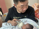 舒婴奶瓶新生婴儿玻璃奶瓶 早产儿防胀气呛奶 宽口径宝宝奶瓶断奶神器 玻璃120ml配自然S码 1-3个月 实拍图