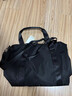 七匹狼七匹狼短途旅行包男大容量运动健身包轻便出差手提袋斜挎行李包 黑色 实拍图