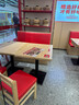 弋思林餐饮店早餐餐饮快餐烧烤店桌椅组合商用经济型小户型家用客厅餐桌 60*60 单桌多层板 实拍图