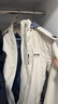 吉普（JEEP）棉衣男士外套秋冬季羽棉服袄绒服防风防水加绒加厚保暖军大冲锋衣 米白加绒【升级保暖款】 XL 建议【120-145】斤 实拍图