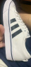 adidas预售 NIZZA休闲复古篮球风帆布鞋男女阿迪达斯官方三叶草 白/一号黑     42.5 实拍图