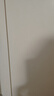 莱仕达实木衣柜主卧分段式带拉手储物大衣衣柜XD03# 双门带抽白色柜体 实拍图