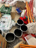 海斯迪克 HKQS-80 地板刷 硬毛双色塑料长柄地刷 水池青苔清洁工具 30cm 实拍图