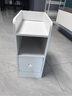 京晴家居（TSING FURNITURE）窄床头柜小型尺寸柜子迷你简约现代置物储物卧室简易夹缝床边柜 暖白单抽20CM 晒图有礼 实拍图
